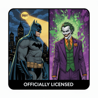 Batman And The Joker - Officially Licensed