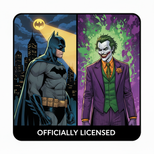 Batman And The Joker - Officially Licensed
