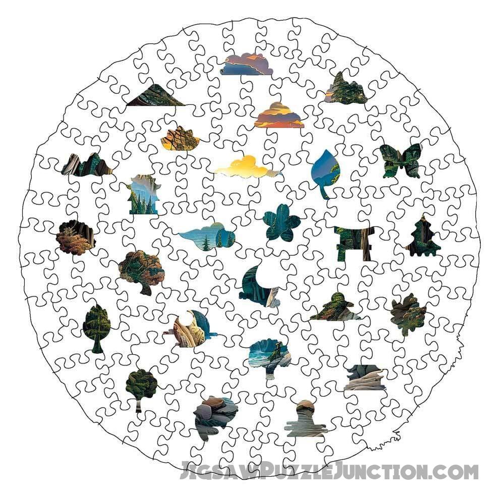 3D Hidden Village - Jigsaw Puzzle