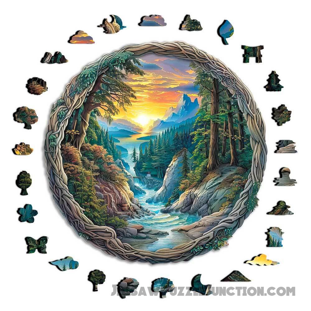 3D Hidden Village - Jigsaw Puzzle