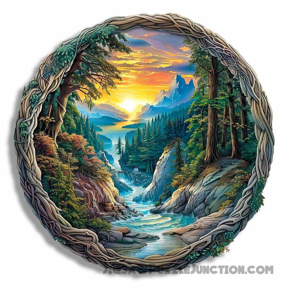 3D Hidden Village - Jigsaw PuzzleBy Jigsaw Puzzle Junction