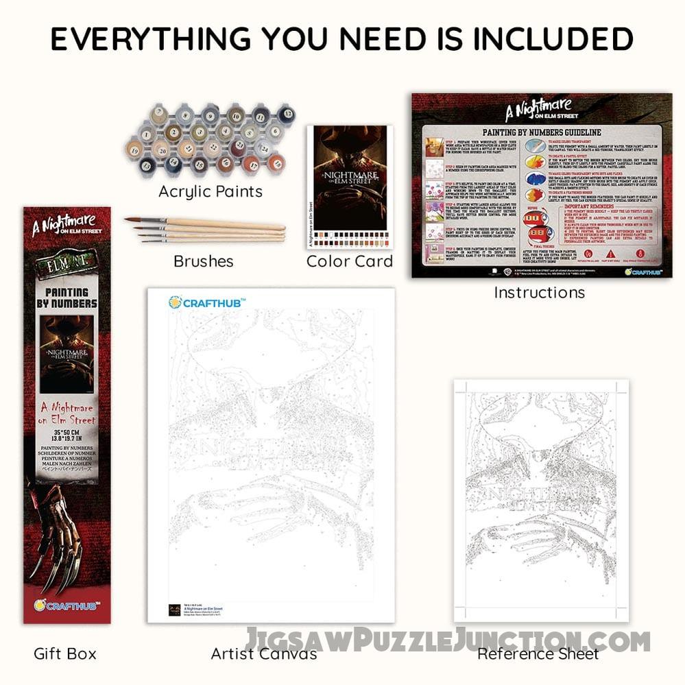 A Nightmare on Elm Street - Paint By Numbers Kit