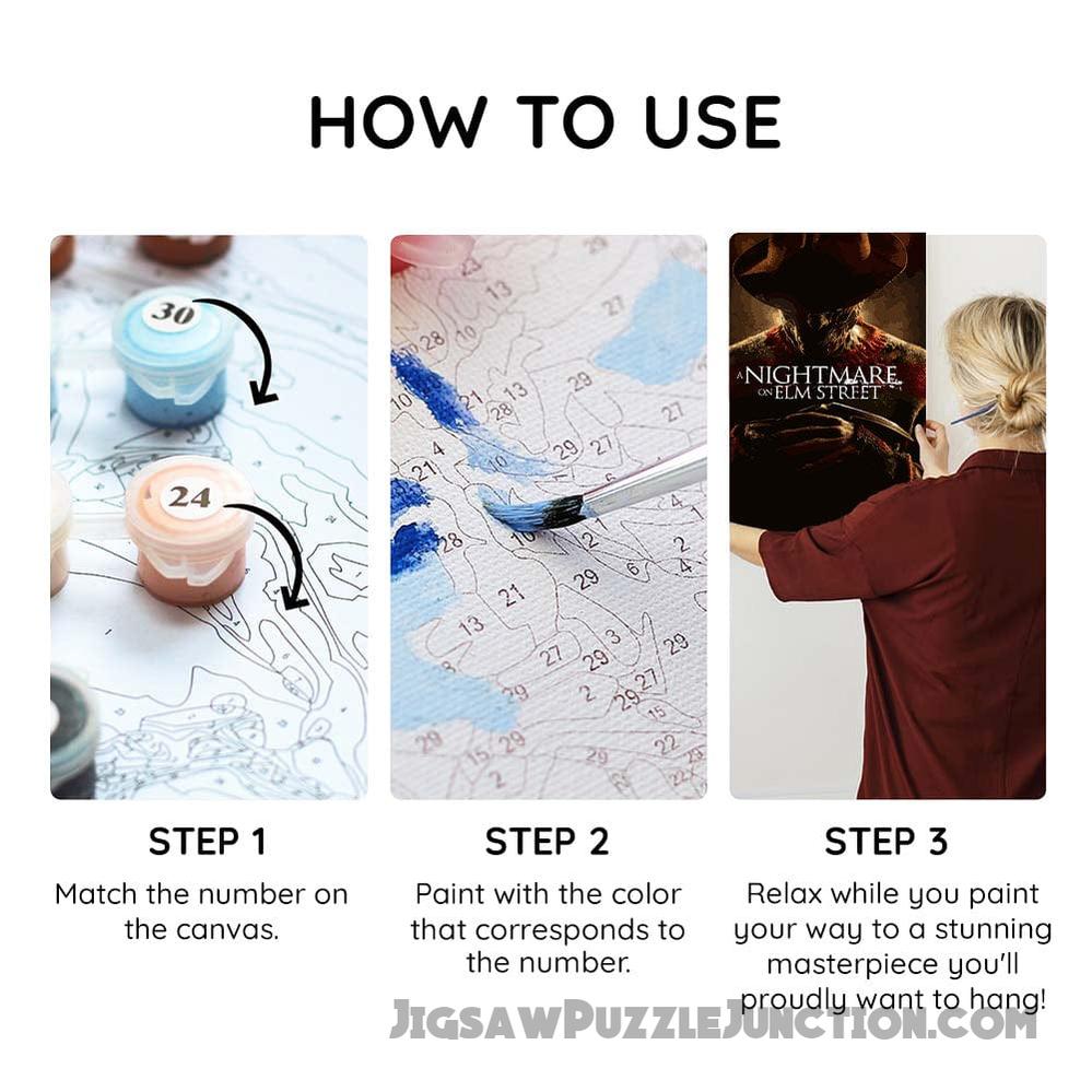 A Nightmare on Elm Street - Paint By Numbers Kit