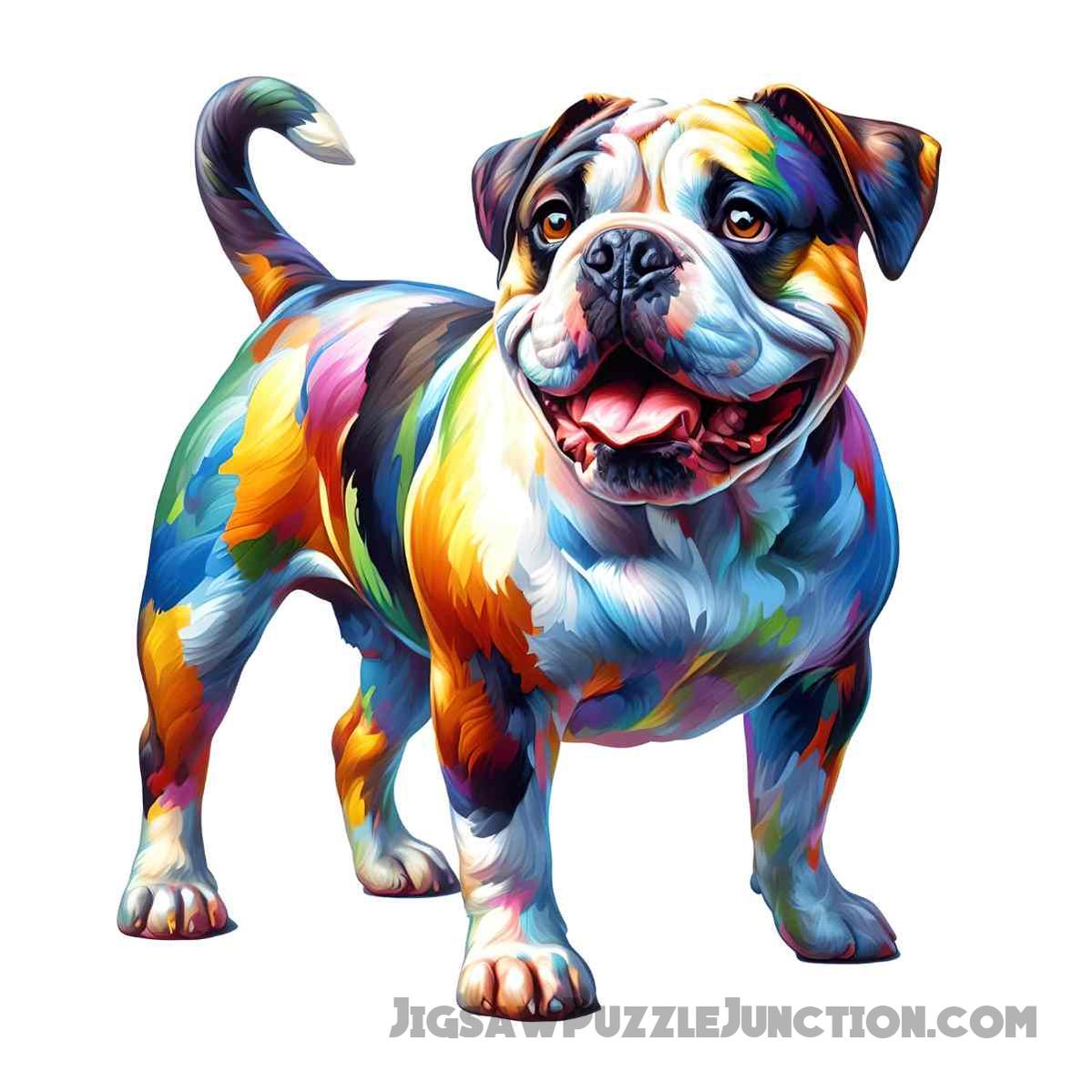 American Bulldog - Jigsaw PuzzleBy Jigsaw Puzzle Junction