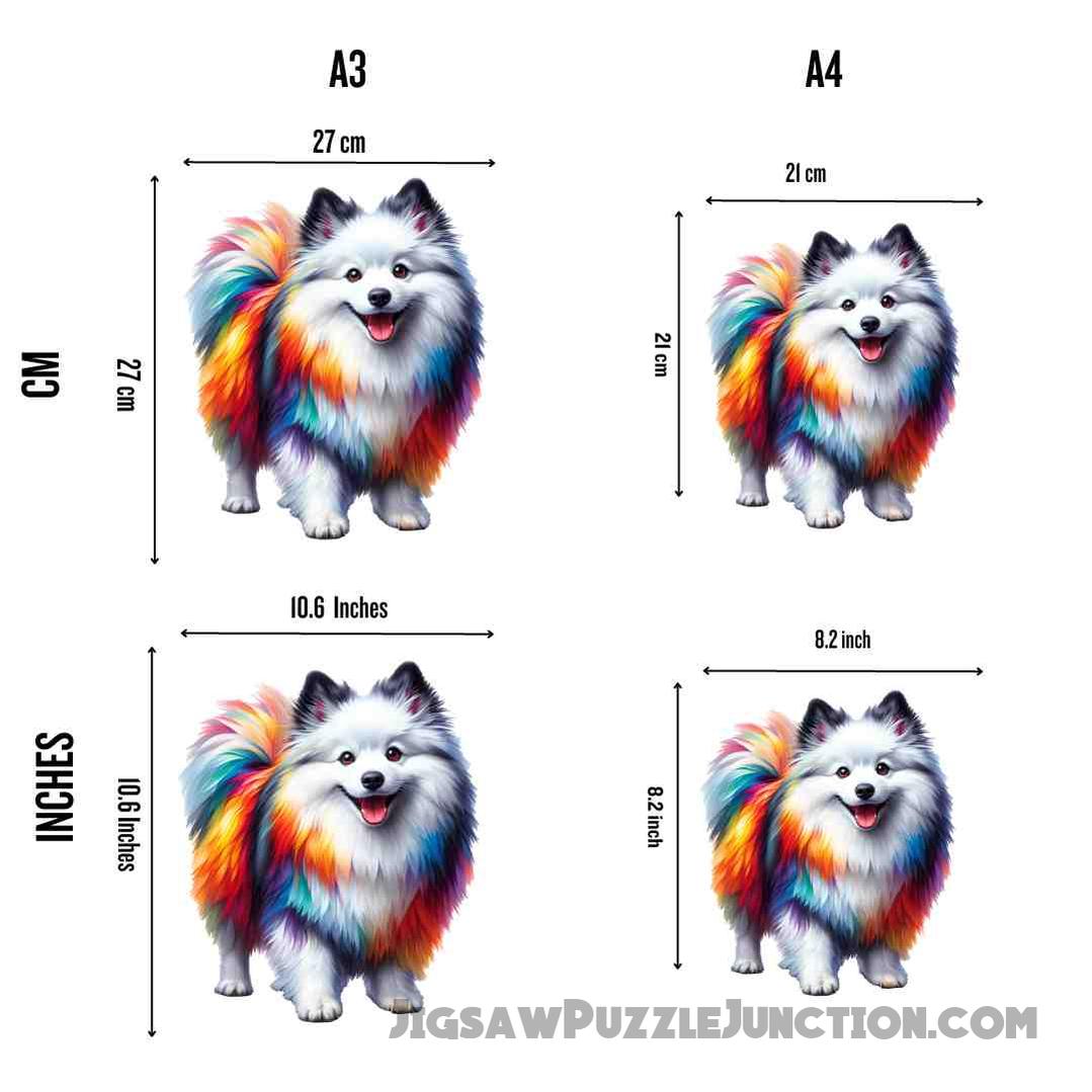 American Eskimo Dog - Jigsaw Puzzle