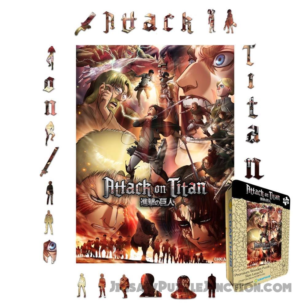 Assault on the Titan - Wooden Jigsaw Puzzle