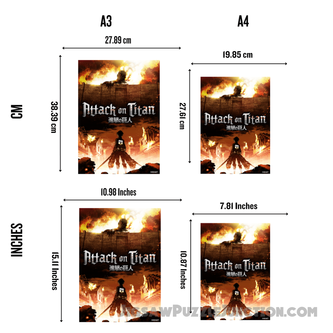 Attack on Titan - Wooden Jigsaw Puzzle
