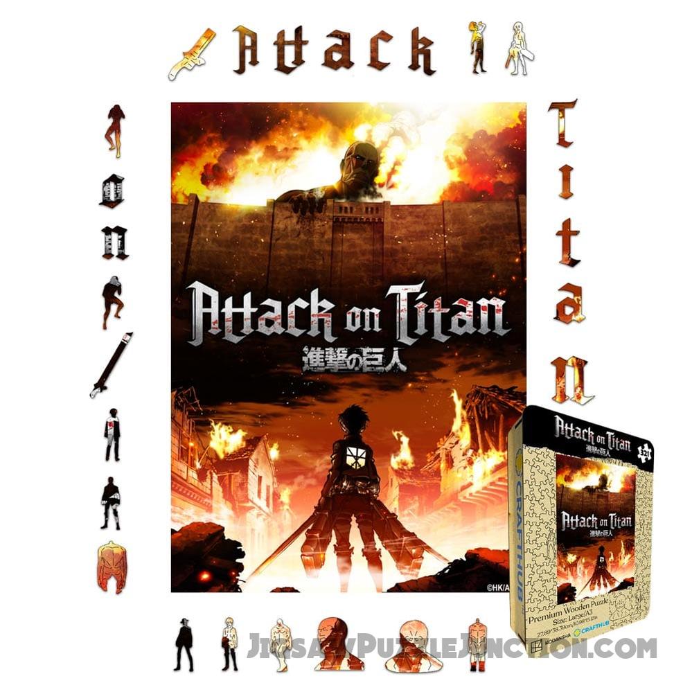 Attack on Titan - Wooden Jigsaw Puzzle