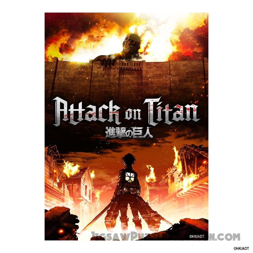 Attack on Titan - Wooden Jigsaw PuzzleBy Jigsaw Puzzle Junction