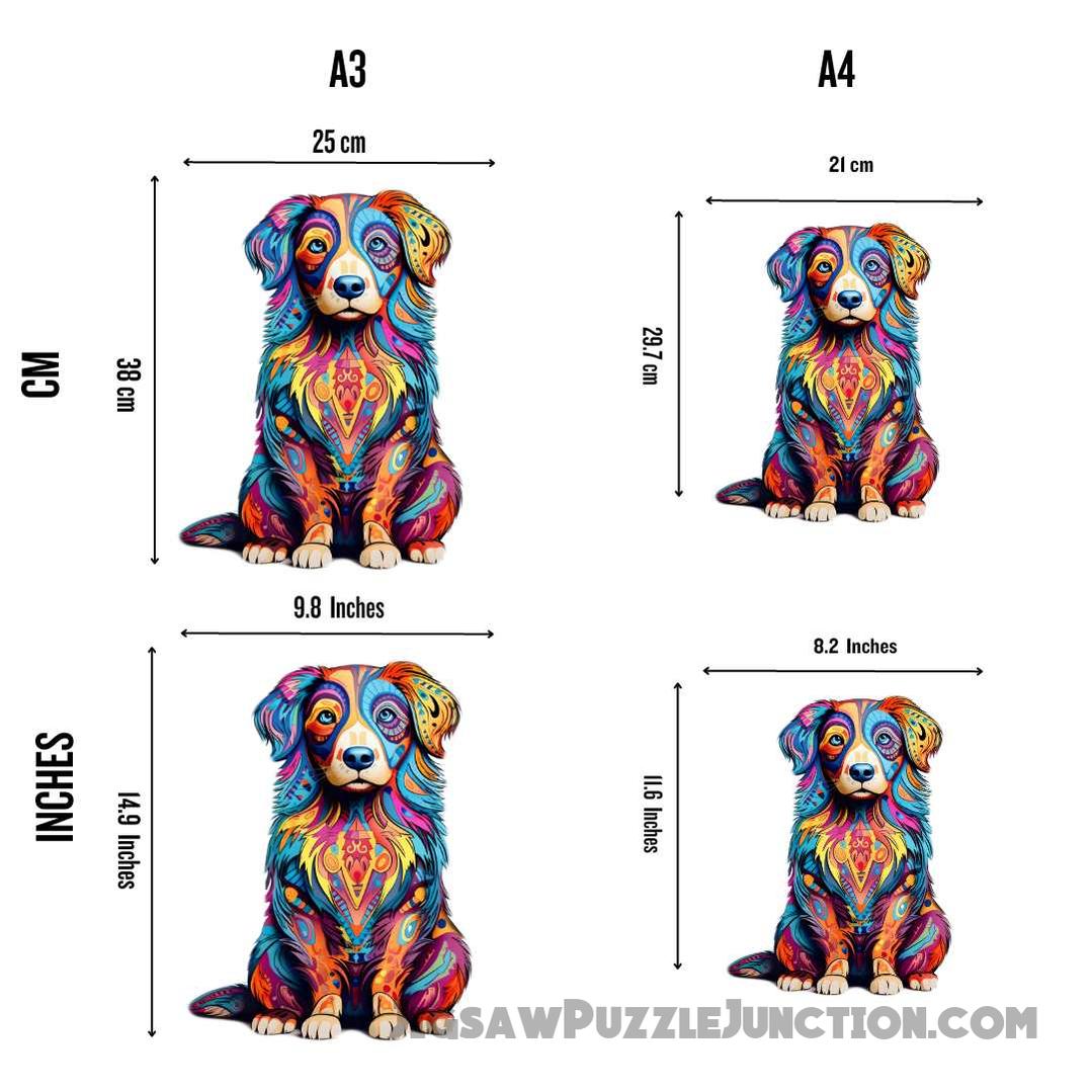 Australian Shepherd Dog - Jigsaw Puzzle