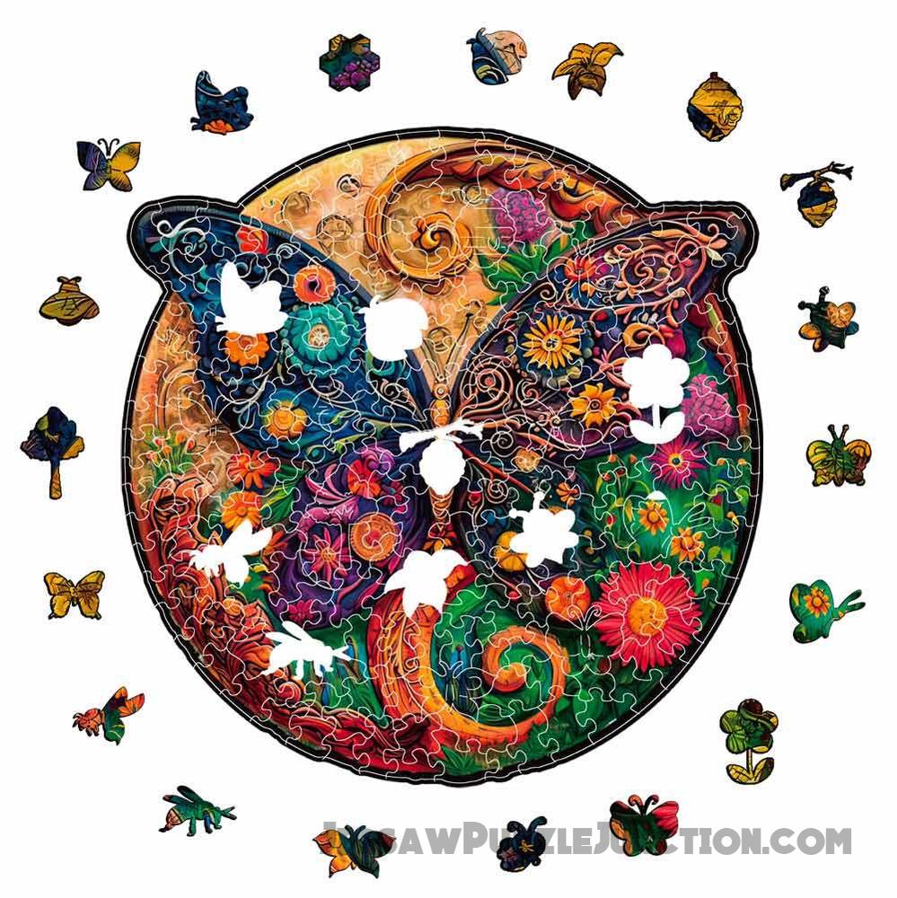 Autumn Butterfly - Jigsaw Puzzle