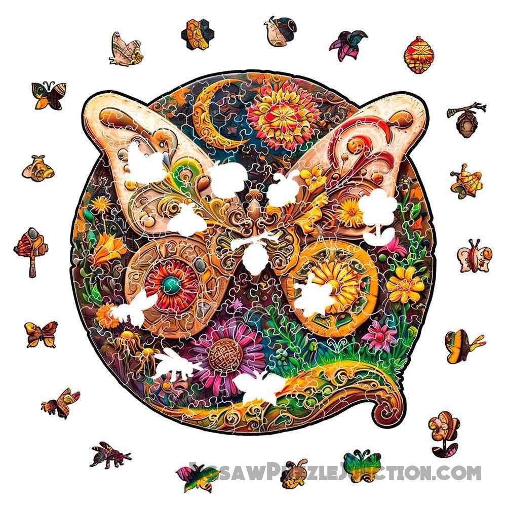 Baroque Butterfly - Jigsaw Puzzle