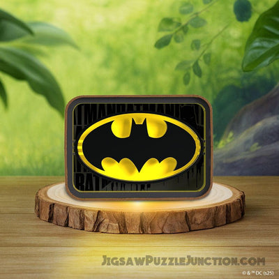 Batman Logo - 3D DIY Wooden Puzzle Night Lamp