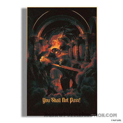 Battle at Khazad-dûm - Wooden Jigsaw Puzzle