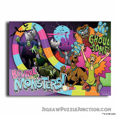 Beware of Monsters - Wooden Jigsaw Puzzle