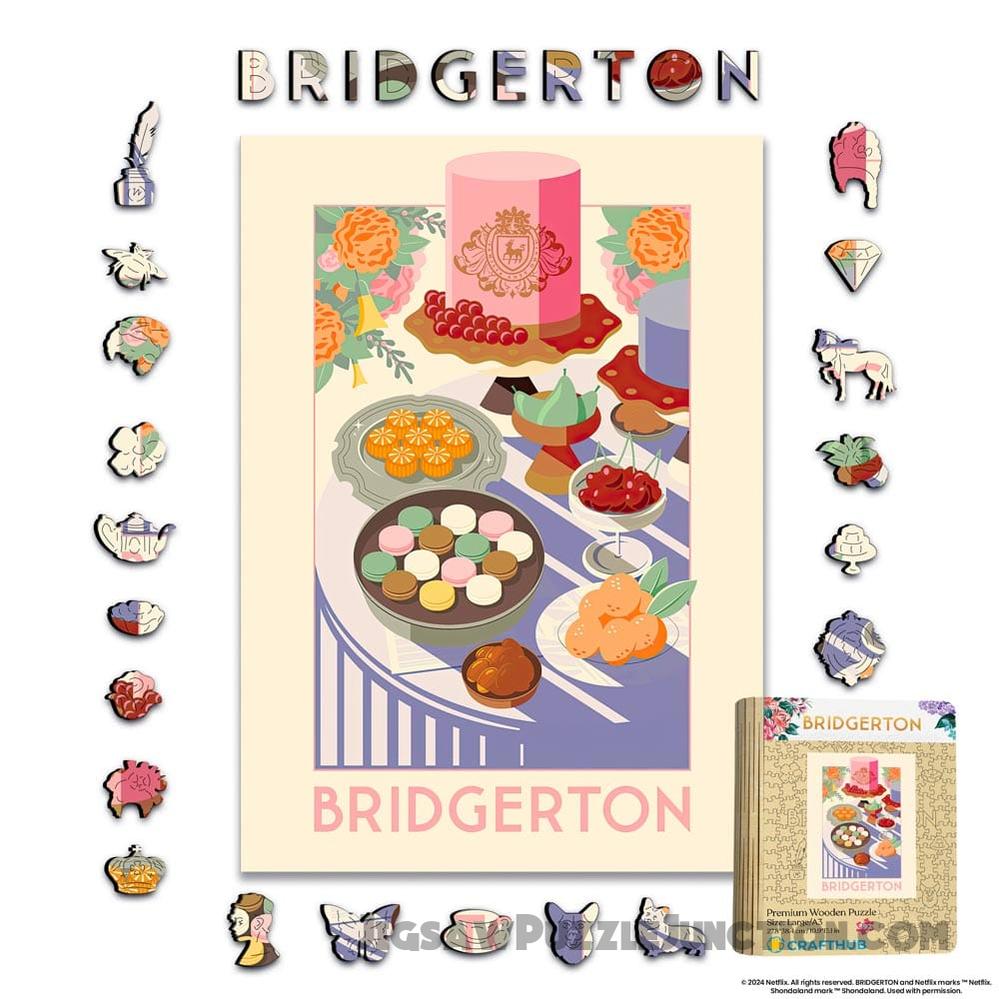 Bridgerton Banquet - Wooden Jigsaw Puzzle
