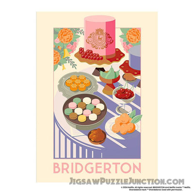 Bridgerton Banquet - Wooden Jigsaw Puzzle