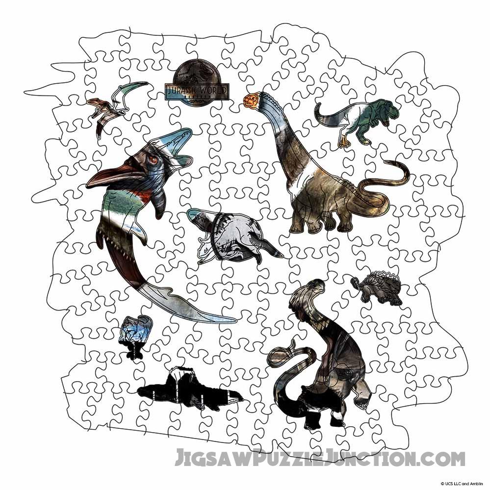 Colossal Giants - Wooden Jigsaw Puzzle