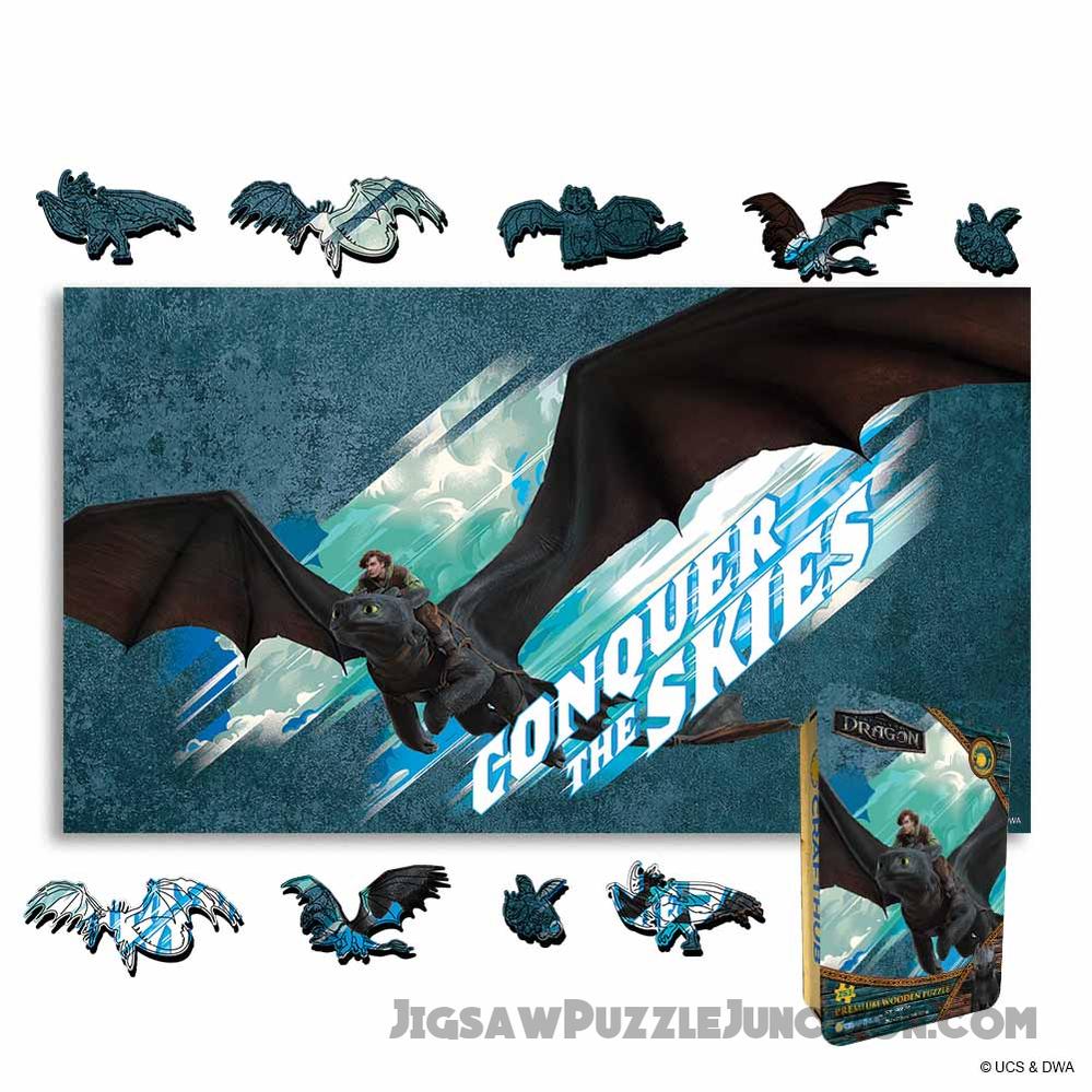 Conquer The Skies - Wooden Jigsaw Puzzle