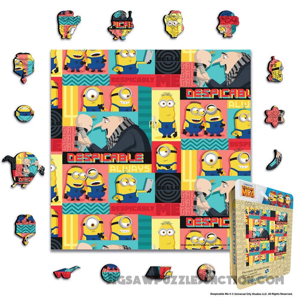 Despicable Always - Wooden Jigsaw Puzzle