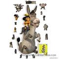Donkey & Puss - Wooden Jigsaw Puzzle