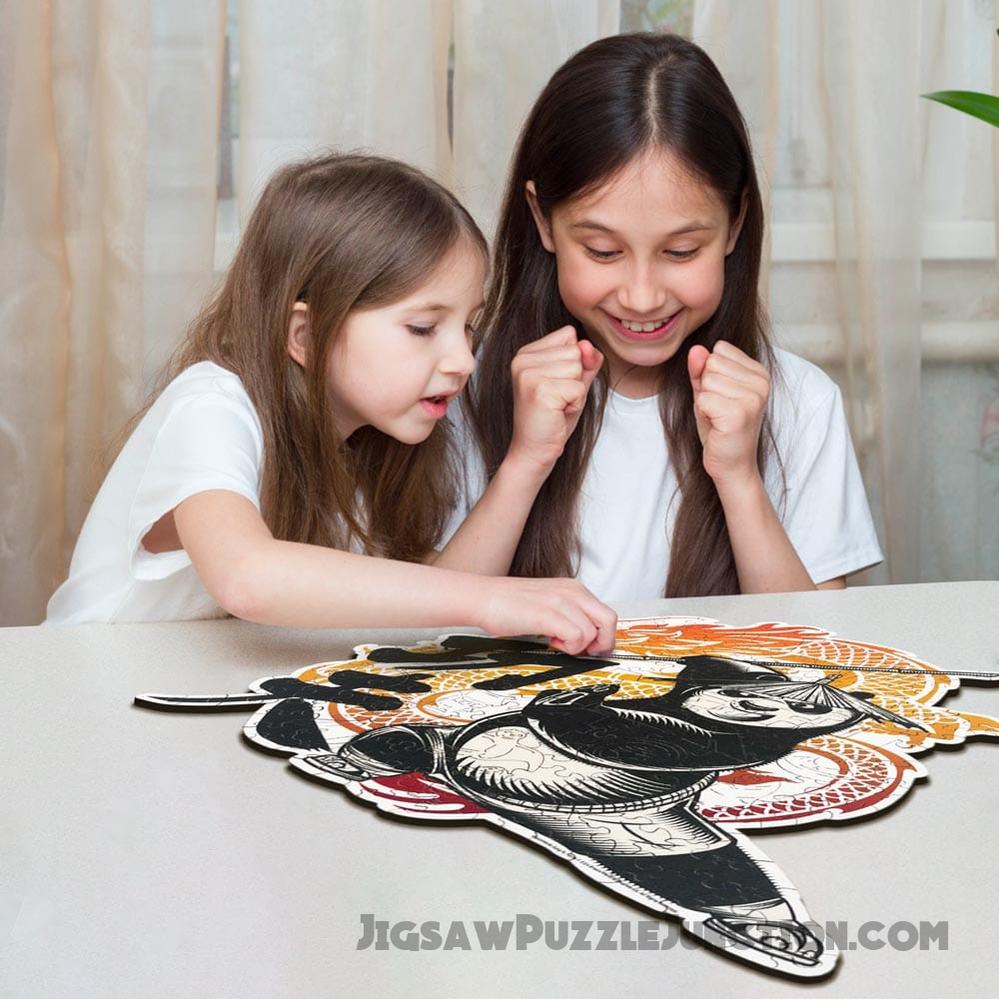 Dragon Warrior Spirit - Wooden Jigsaw Puzzle