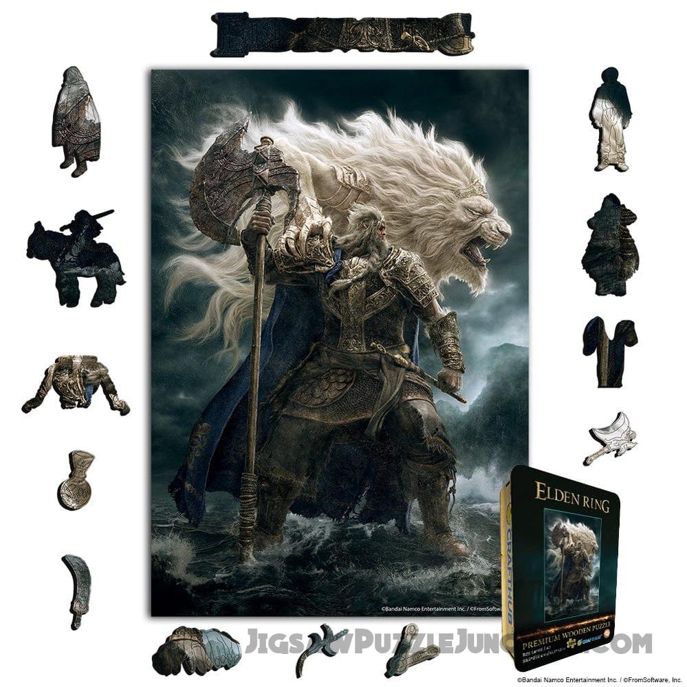 Elden Ring Godfrey - Wooden Jigsaw Puzzle