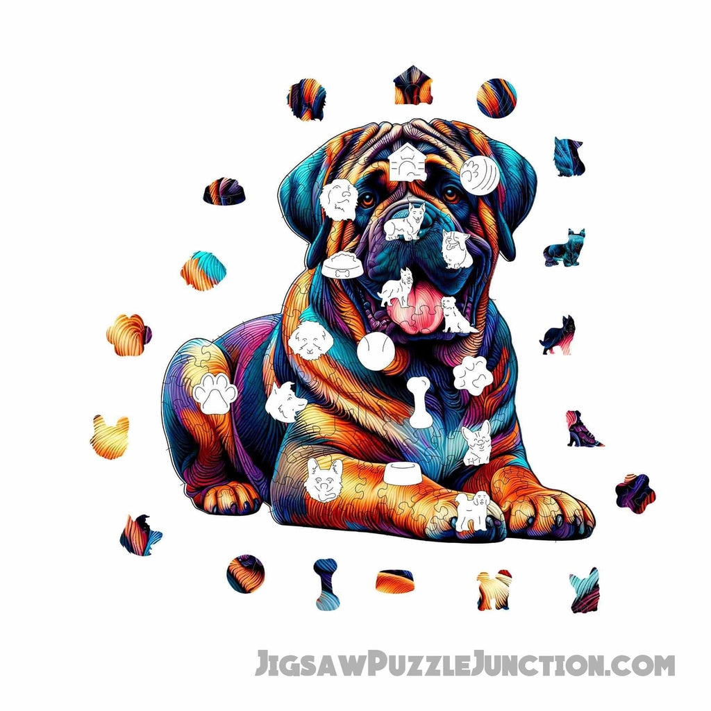 English Mastiff Dog - Jigsaw Puzzle