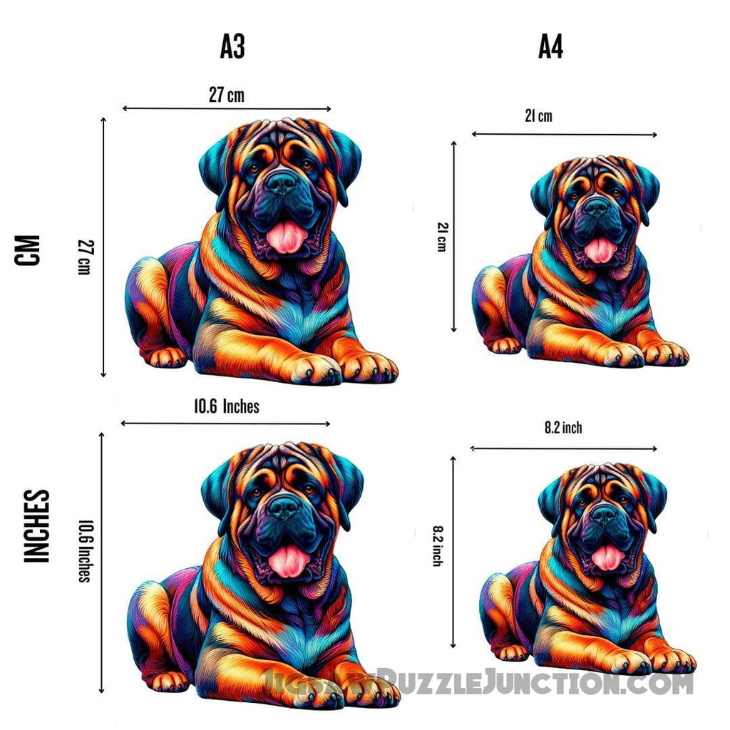 English Mastiff Dog - Jigsaw Puzzle