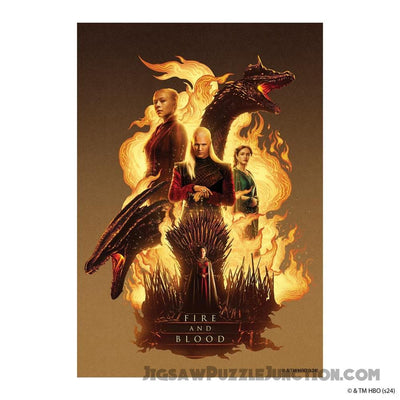Fire and Blood - Jigsaw Puzzle