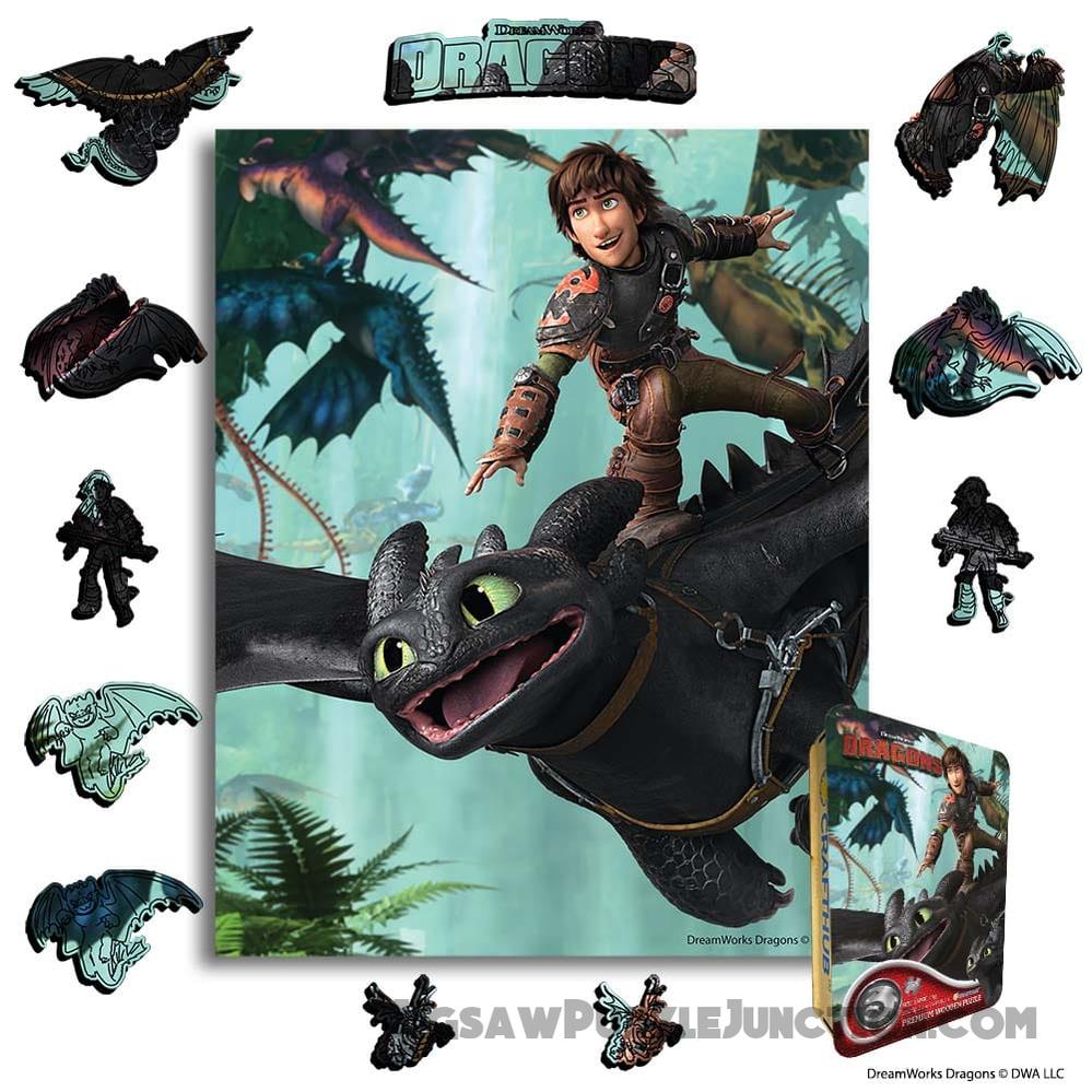 Flight Brothers - Wooden Jigsaw Puzzle