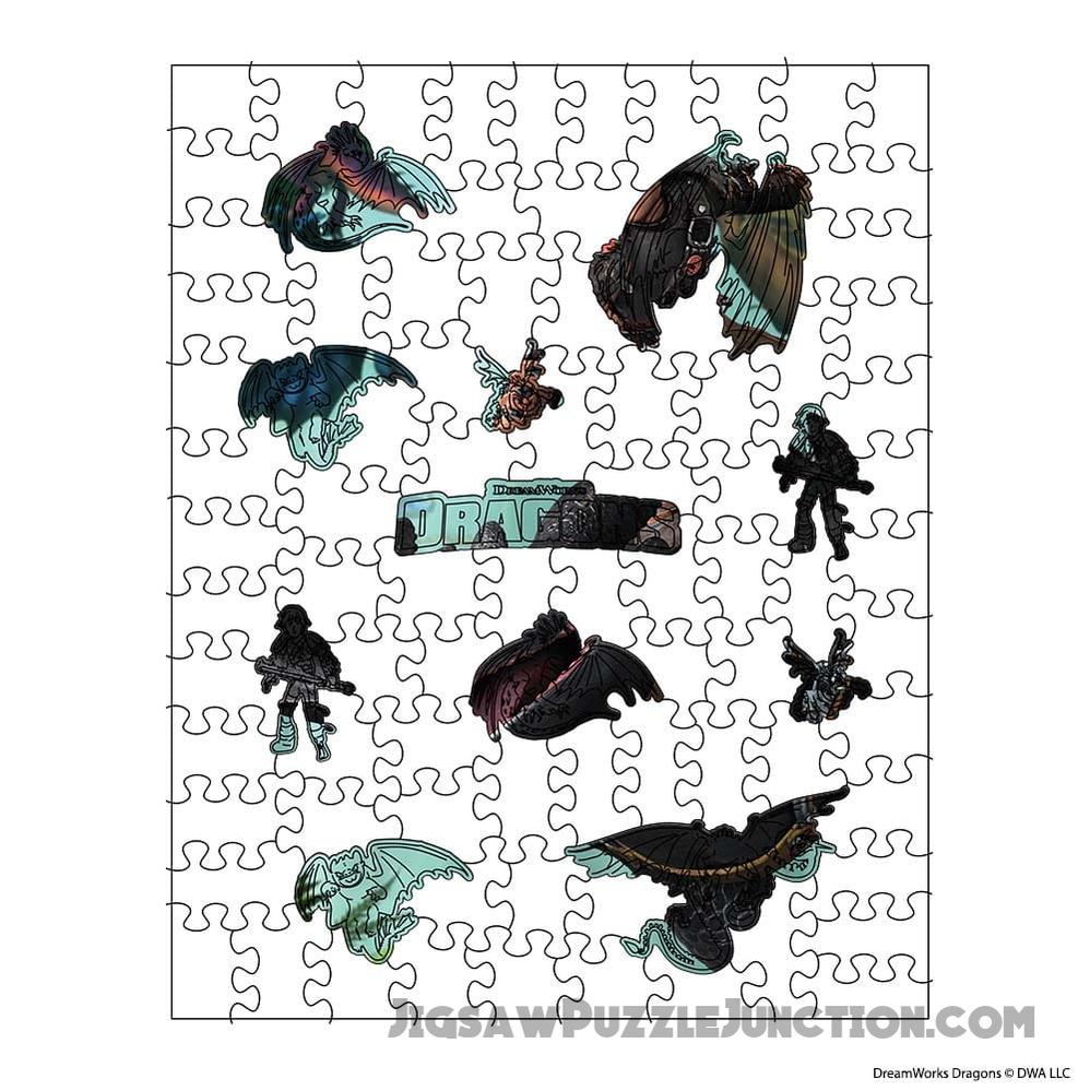 Flight Brothers - Wooden Jigsaw Puzzle