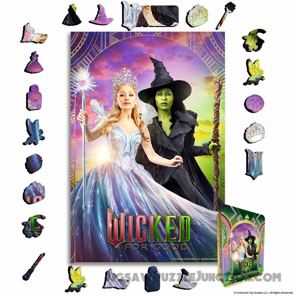 For Good, For Ever - Wooden Jigsaw Puzzle