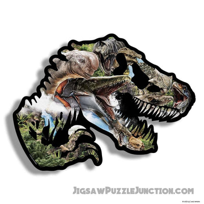 Fossil Fury - Wooden Jigsaw Puzzle
