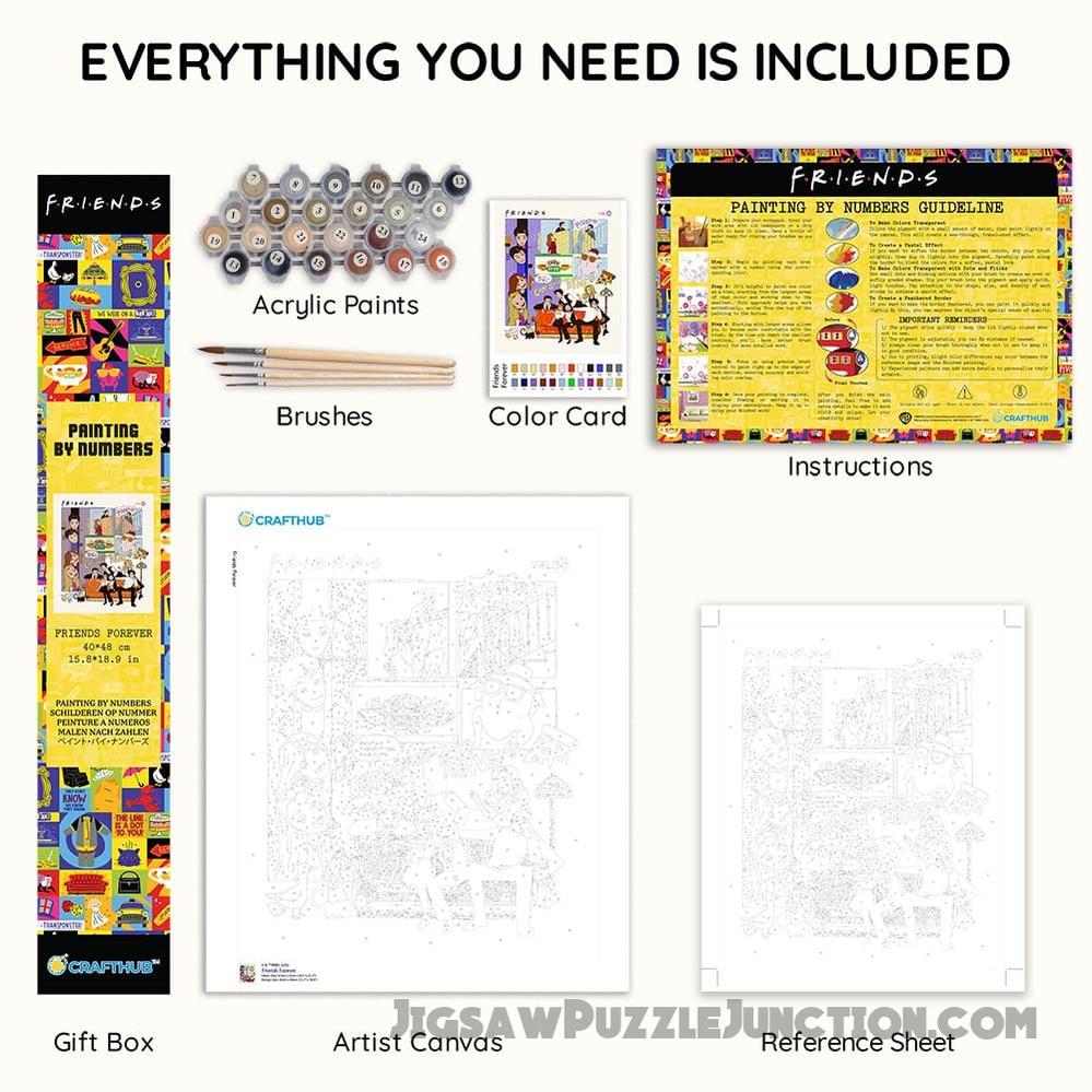 Friends Forever - Paint By Numbers Kit