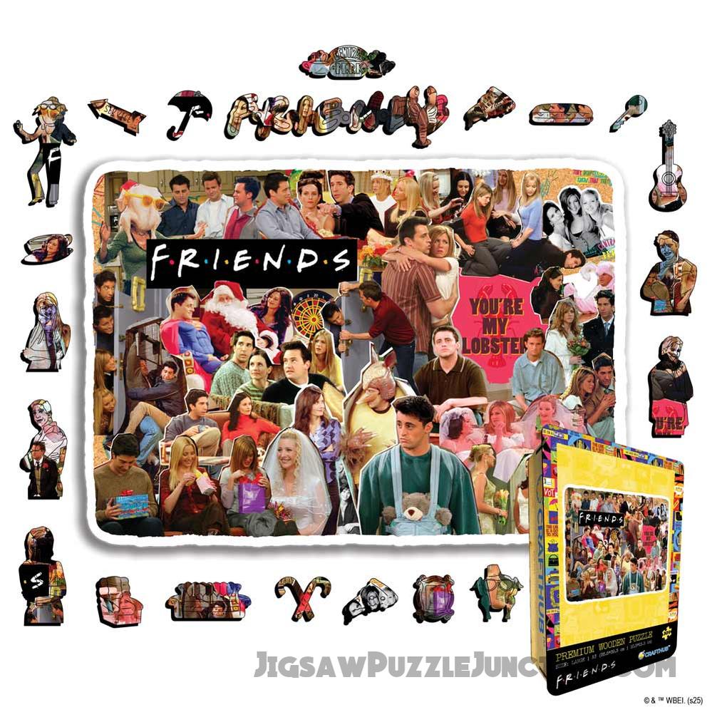 Friends Forever - Wooden Jigsaw Puzzle