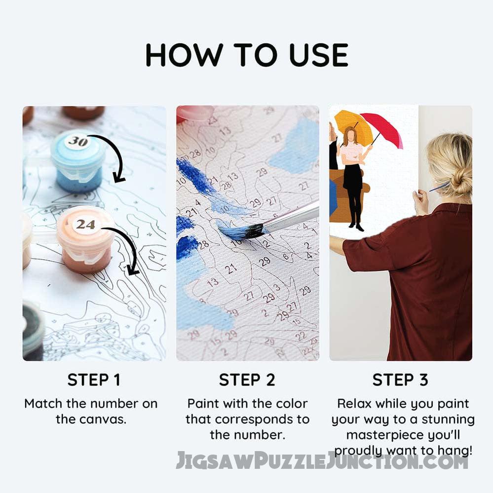 Friends - Paint By Numbers Kit