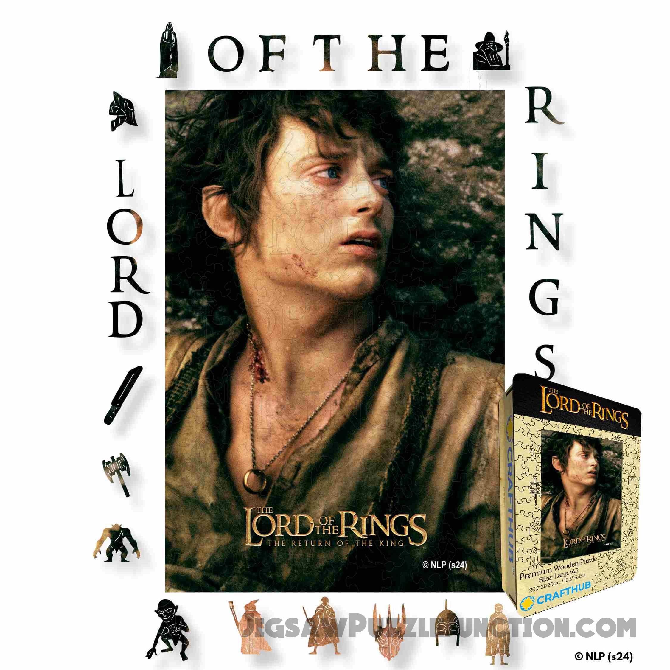 Frodo Baggins - Wooden Jigsaw Puzzle