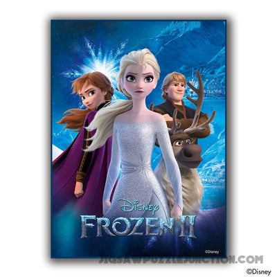 Frozen Crystal – Wooden Jigsaw Puzzle