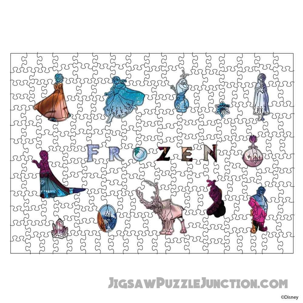 Frozen Family – Wooden Jigsaw Puzzle