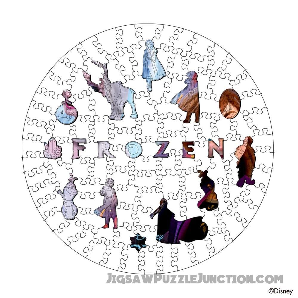 Frozen Forever – Wooden Jigsaw Puzzle