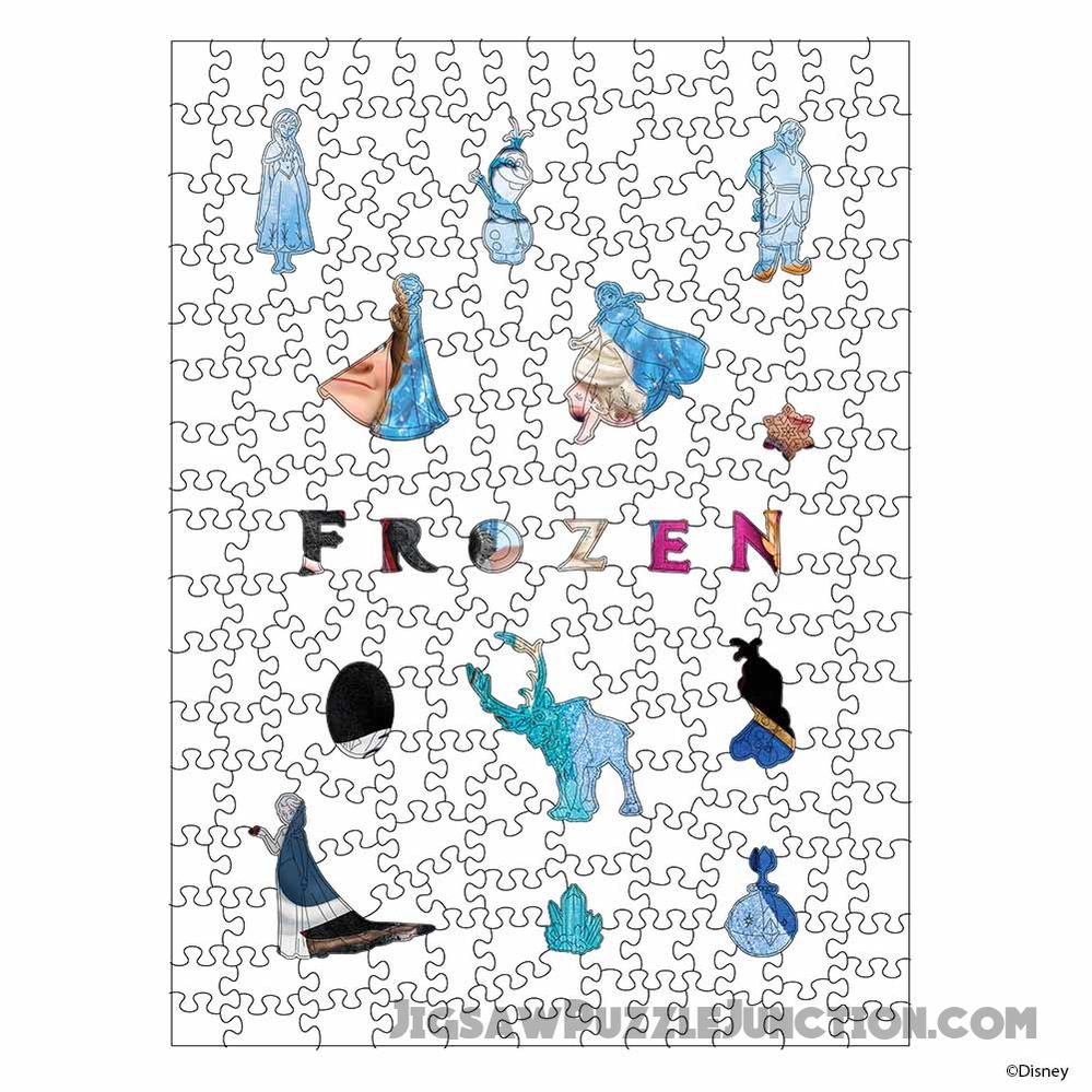Frozen Friends – Wooden Jigsaw Puzzle