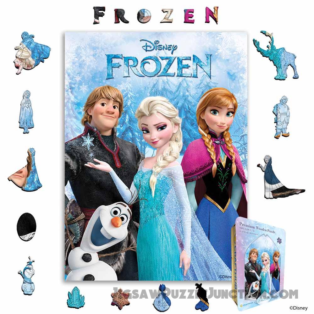 Frozen Friends – Wooden Jigsaw Puzzle