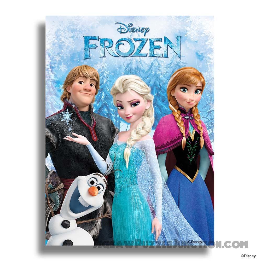 Frozen Friends – Wooden Jigsaw PuzzleBy Jigsaw Puzzle Junction