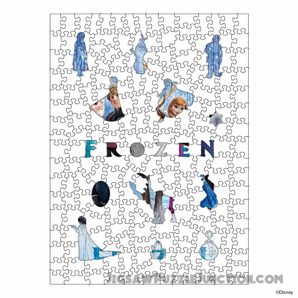 Frozen Journey – Wooden Jigsaw Puzzle
