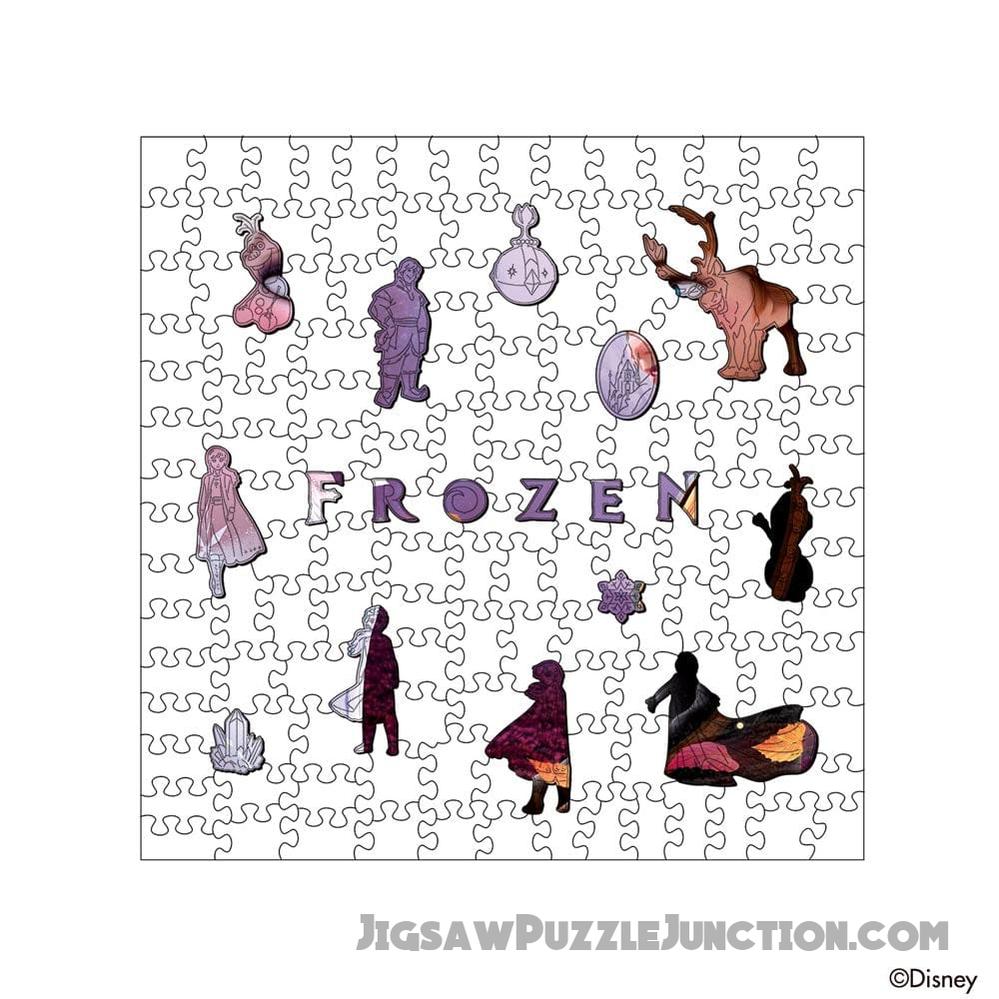 Frozen Sisters – Wooden Jigsaw Puzzle
