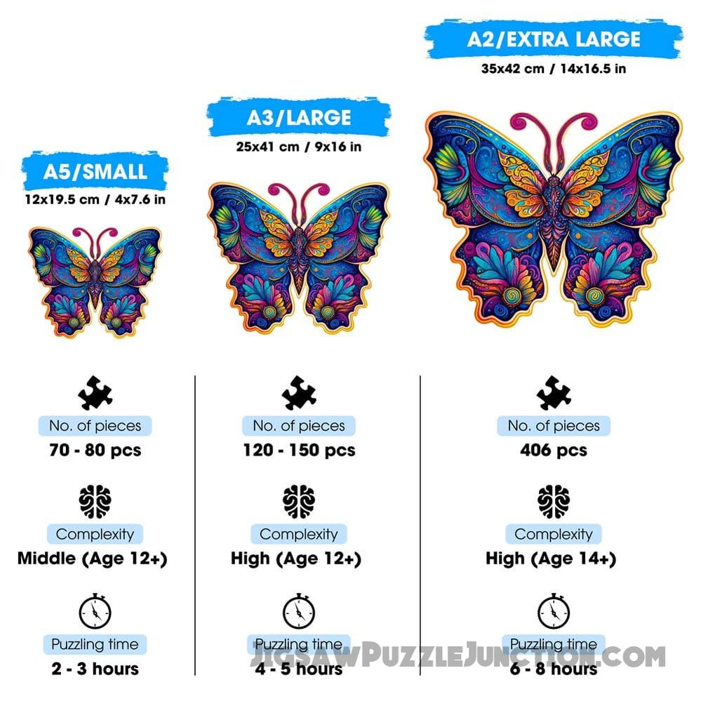 Galaxy Butterfly - Jigsaw Puzzle