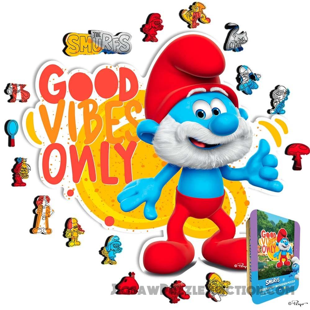 Good Vibes Only - Wooden Jigsaw Puzzle