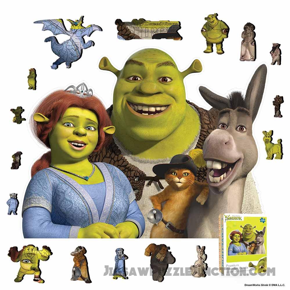Happily Ever Ogre - Wooden Jigsaw Puzzle