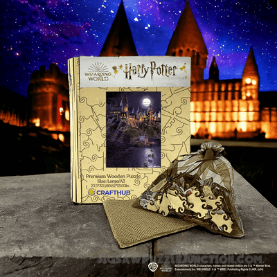 Harry Potter - Boats To Hogwarts Wooden Jigsaw Puzzle